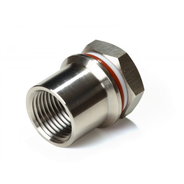 Футорка с гайкой для установки термометра в котлы G 1/2