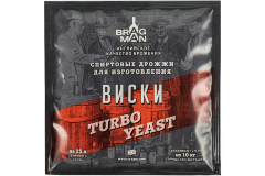 Спиртовые дрожжи Bragman "Whisky Turbo", 72 г