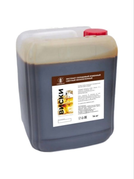 "Солодовый экстракт ″Ячменный светлый неохмеленный″ (Староминский), 14 кг"