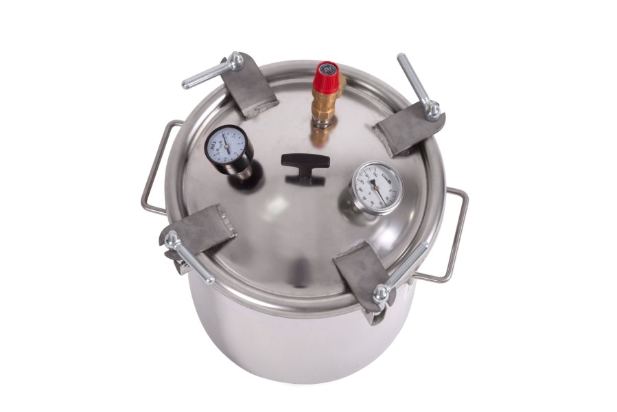 Домашний автоклав «Малыш ГазНерж» (22л) с фальшдном