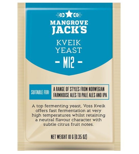 Пивные дрожжи Mangrove Jack's "Kveik M12", 10 г