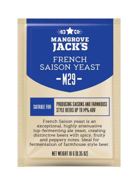 Дрожжи Mangrove Jack's French Saison M29, 10 г