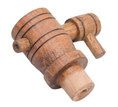 Кран деревянный