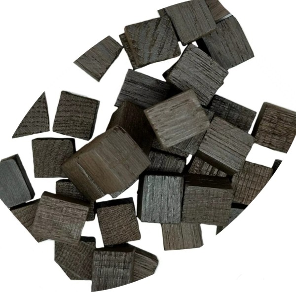 Дубовые кубики для настаивания (Сильный обжиг) 100 гр.