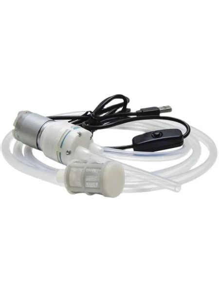 Насос USB 2л/мин, шланг+сито