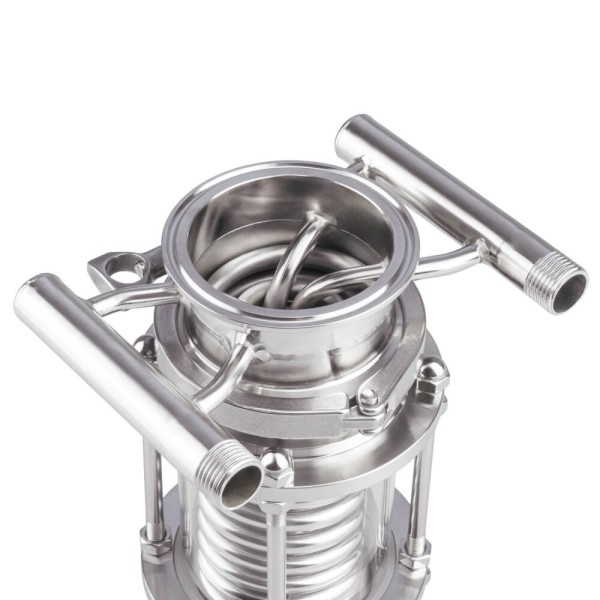 Холодильник Димрота двухконтурный с коллекторами 3 дюйма 15 см