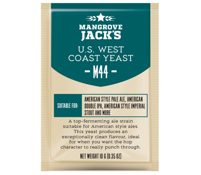 Дрожжи Mangrove Jack's US West Coast M44, 10 г