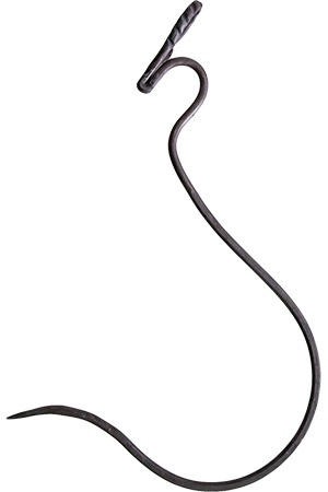 Крюк кованый для бараньей ноги