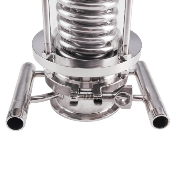 Холодильник Димрота двухконтурный с коллекторами 3 дюйма 35 см