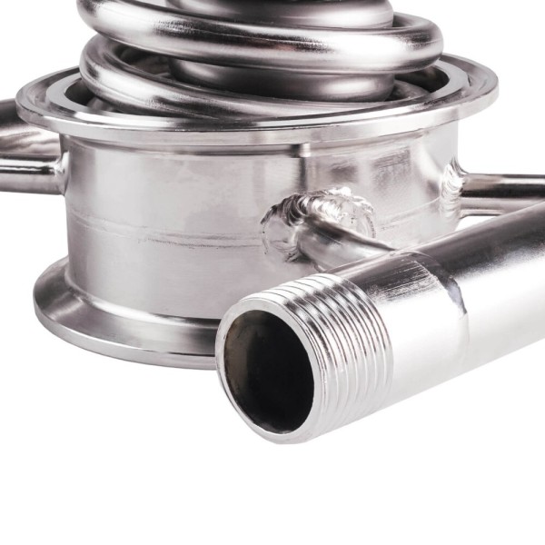 Холодильник Димрота двухконтурный с коллекторами 3 дюйма 35 см