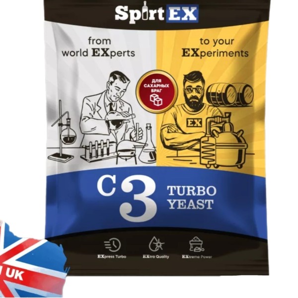 Спиртовые турбо дрожжи SpirtEX C3
