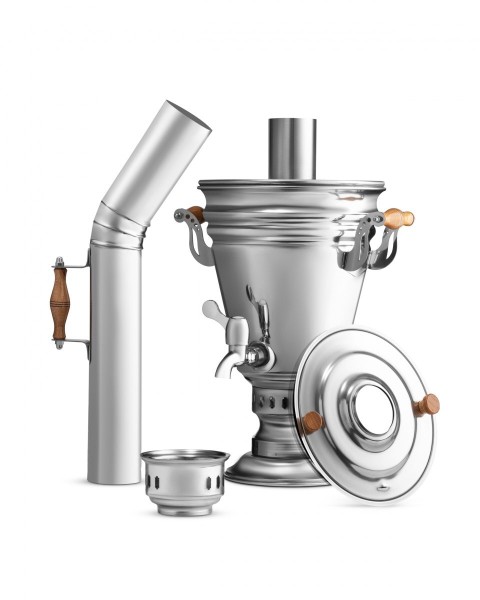 Уфимский угольный самовар "Казак" 5л