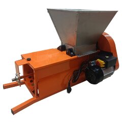 Дробилка-давилка с гребнеотделителем для винограда электрическая (бункер нержавейка)