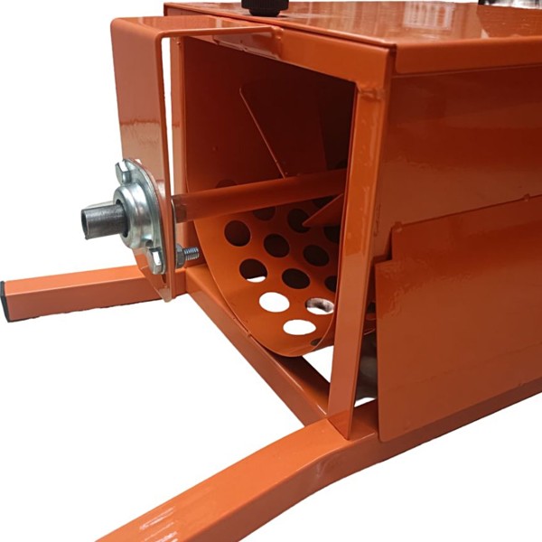 Дробилка-давилка с гребнеотделителем для винограда электрическая (бункер нержавейка)