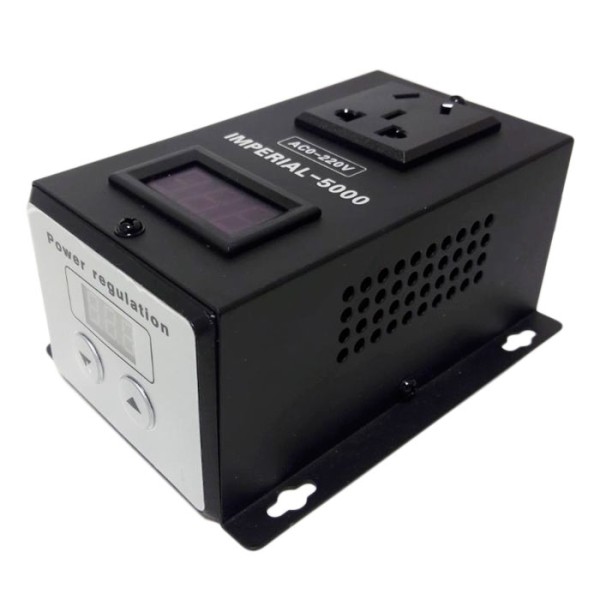 Тиристорный регулятор мощности в корпусе 5 квт (кнопочный) для ТЭНа