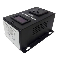 Тиристорный регулятор мощности в корпусе 5 квт (кнопочный) для ТЭНа