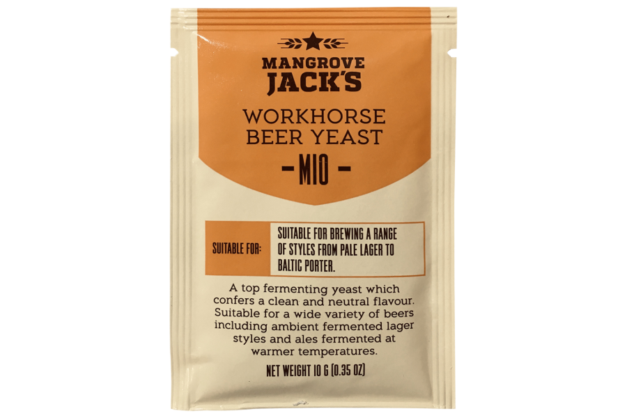 Пивные дрожжи Mangrove Jack's "Workhorse M10", 10 г