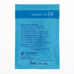 Дрожжи Fermentis Safale S-04, 11,5 г
