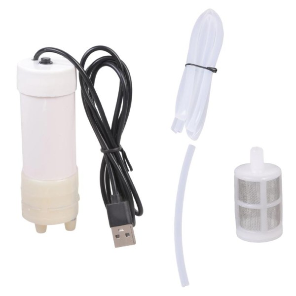 Насос USB 2л/мин сито+шланг, мотор 365