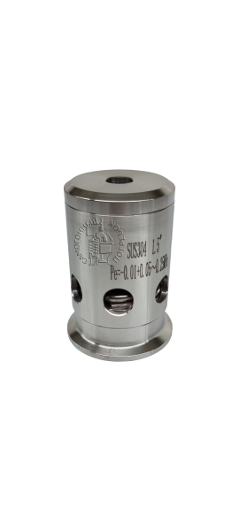 Клапан безопасности двойного действия с регулировкой