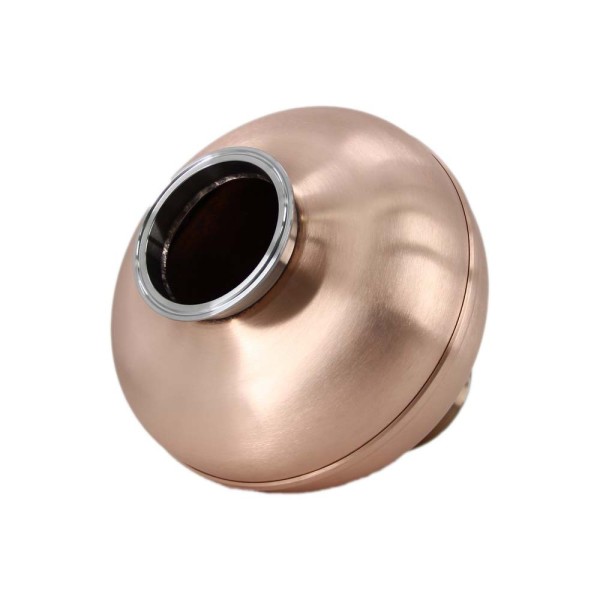 Медный шлем для виски (паяный) - 4" на 4"