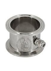 Мини царга с ниппелем под термометр (Вставка под термометр)