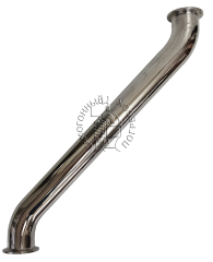 Отвод S-образный для обхода вытяжки 