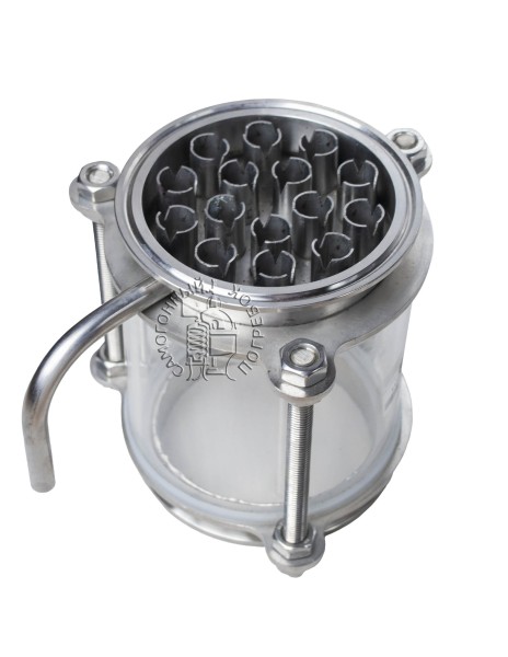 Узел отбора с орошением в диоптре на 4 дюйма