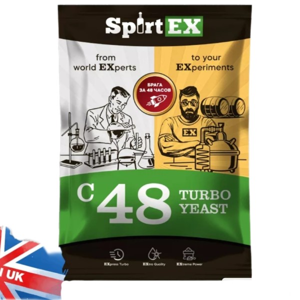 Спиртовые турбо дрожжи SpirtEX C48