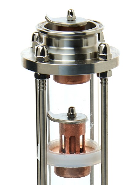 Тарельчатая колпачковая колонна 2 дюйма МЕДЬ