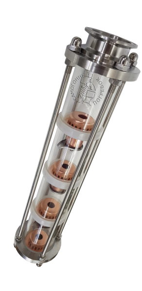 Тарельчатая колпачковая колонна 2 дюйма МЕДЬ