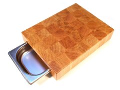 Торцевая доска с лотком 45*35