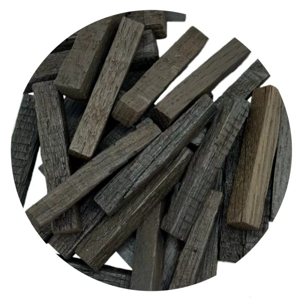 Дубовая палочка для настаивания (Сильный обжиг)100 гр