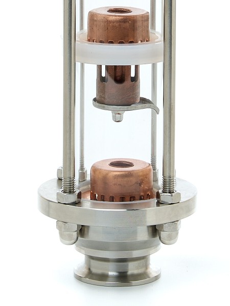 Тарельчатая колпачковая колонна 1,5 дюйма МЕДЬ 