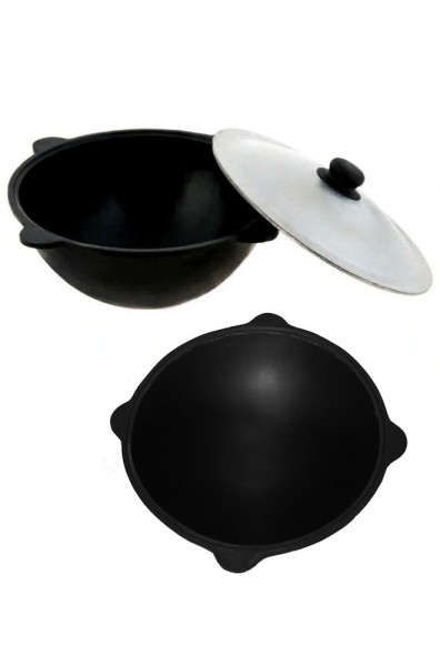 Казан чугунный Узбекский от 3,5 л 