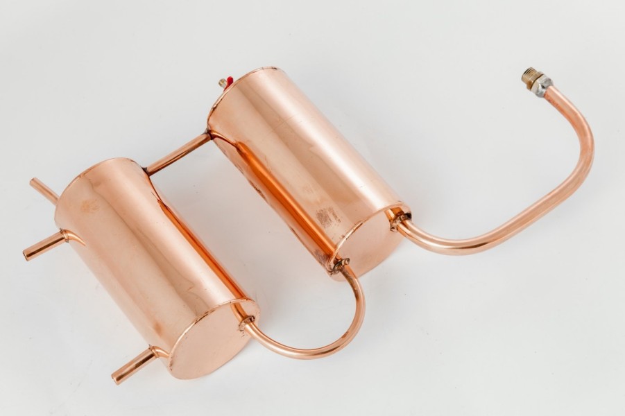 Медный змеевик с сухопарником АЛКОВАР