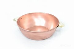 Медный таз 9л с ручками.