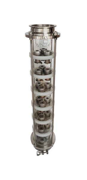 Тарельчатая колпачковая колонна 4 дюйма НЕРЖ 