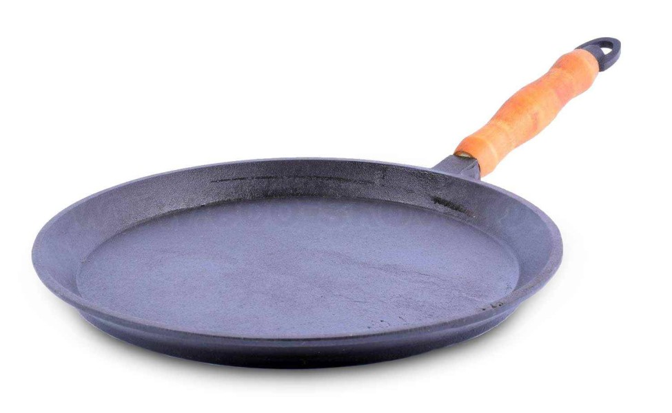 Блинная сковорода чугунная