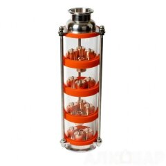 Колпачковая колонна АЛКОВАР, диаметр стекол 3", 4 этажа. и 7этажей 