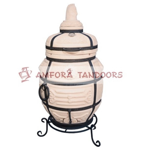 Тандыр «ПОРУЧИК» с откидной крышкой