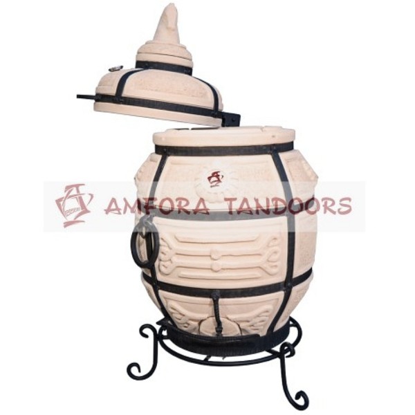 Тандыр «ПОРУЧИК» с откидной крышкой