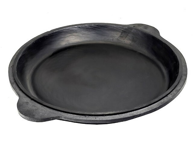 Чугунная крышка-сковорода узбекская