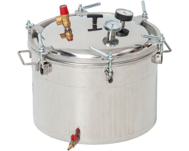 Домашний автоклав «Консерватор ГазНерж» (46л) с фальш дном