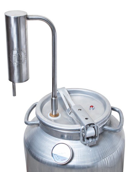 Дистиллятор с врезкой в емкость