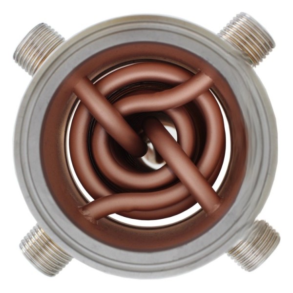 Холодильник Димрота медный двухконтурный 3 дюйма