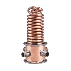 Холодильник Димрота медный двухконтурный 3 дюйма