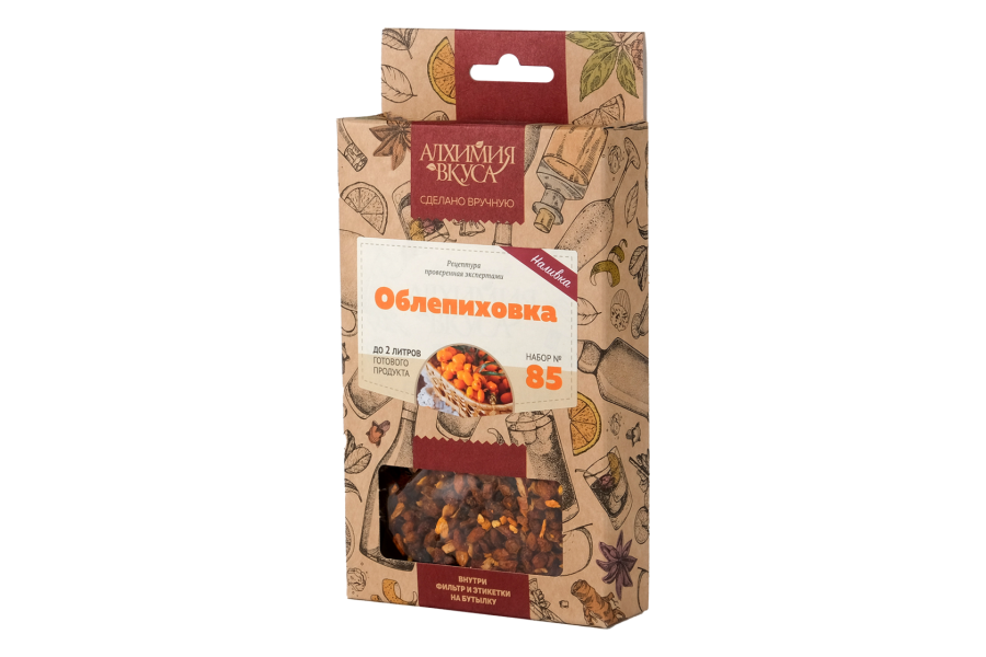 Набор Алхимия вкуса № 85 для приготовления наливки "Облепиховка", 52 г