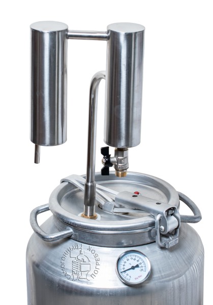 Голова-дистиллятор с сухопарником цилиндр