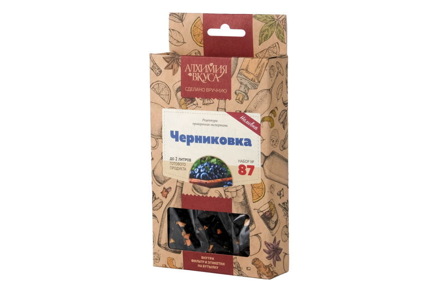 Набор Алхимия вкуса № 87 для приготовления наливки "Черниковка", 47 г